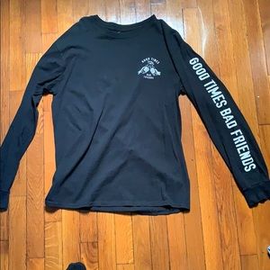 Black long sleeve shirt